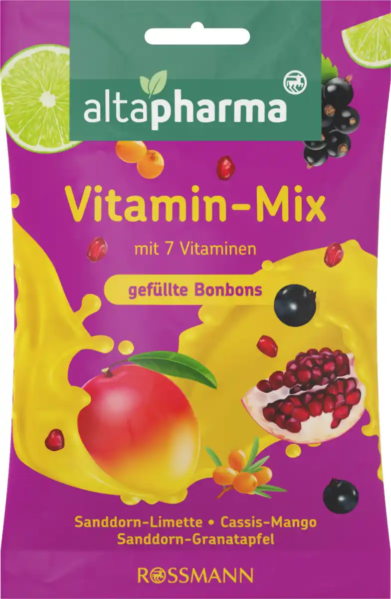 Bild 1 von altapharma Vitamin-Mix Bonbons, 100 g