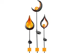 Solar-Gartenstecker 1 gelbe LED