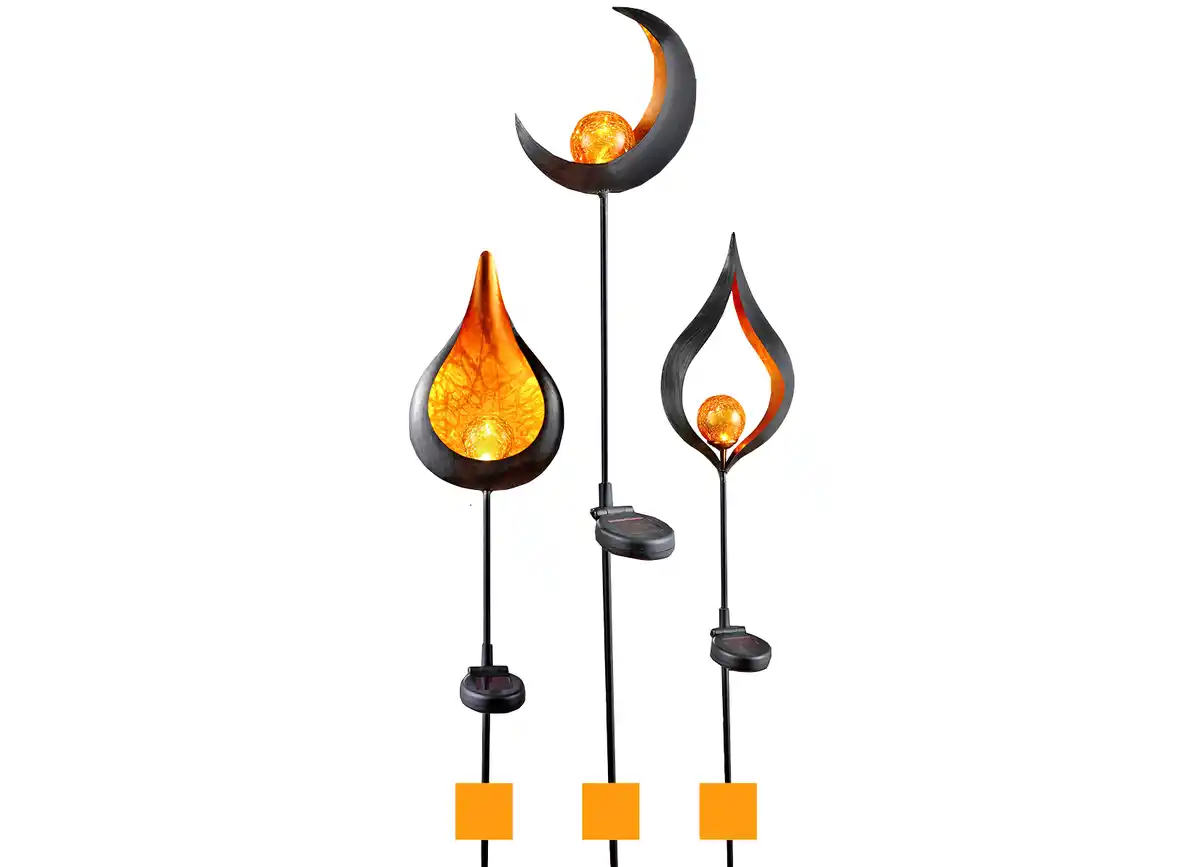 Bild 1 von Solar-Gartenstecker 1 gelbe LED