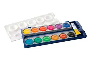 Pelikan Farbkasten Pelikan Deckfarbkasten mit 12 Farben und einer Tube Deckweiß.