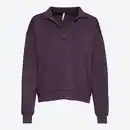 Bild 1 von Damen-Langarmshirt mit Polokragen aus Modal-Mix