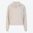 Bild 3 von Damen-Langarmshirt mit Polokragen aus Modal-Mix