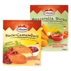 Coburger Backcamembert oder Mozzarellasticks mit Dip