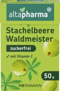 altapharma ALTAPHARMA STACHELBEEREWALDMEISTER BONBONS, 50 g