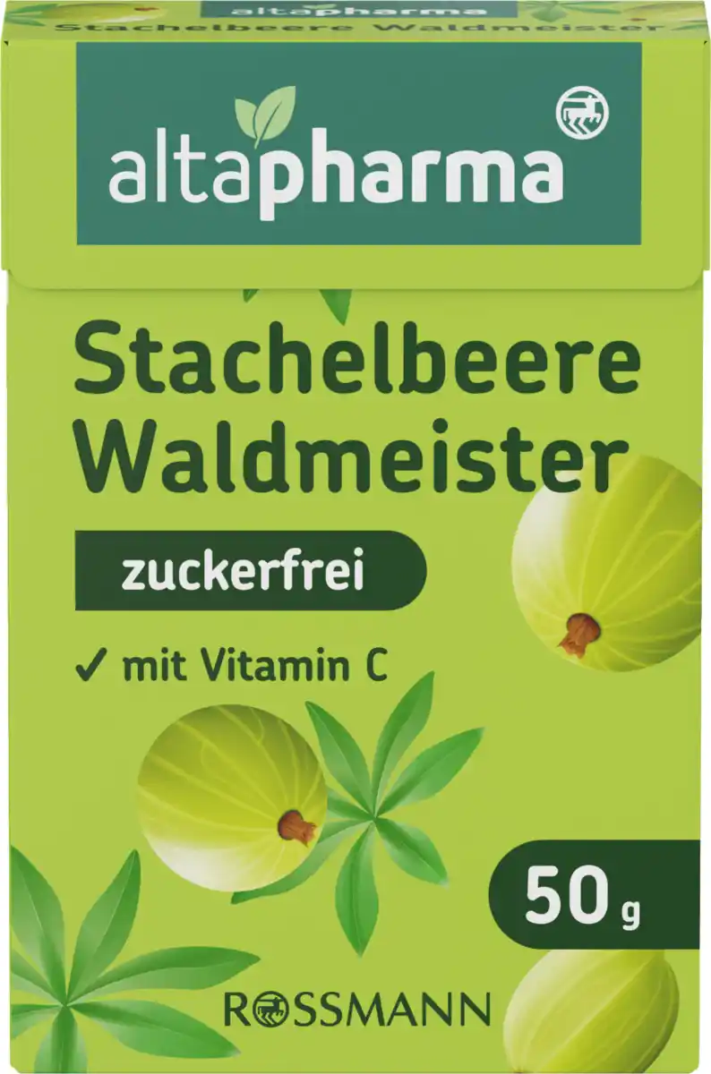 Bild 1 von altapharma ALTAPHARMA STACHELBEEREWALDMEISTER BONBONS, 50 g