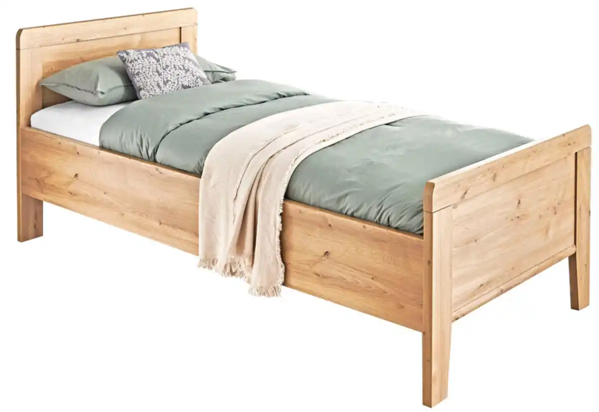 Bild 1 von Bett Bern 90 x 200 cm Bianco-Eiche