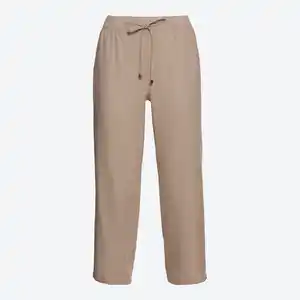 Damen-Hose aus Viskose-Leinen-Mix