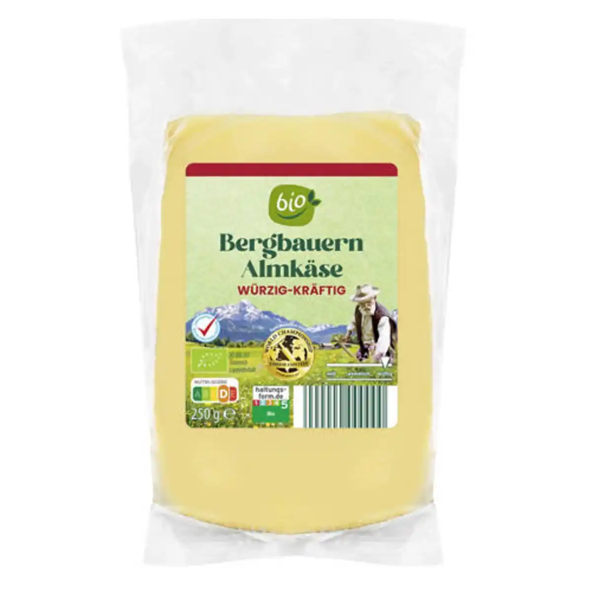 Bild 1 von Bio-Bergbauernkäse-Variationen 250 g, Almkäse