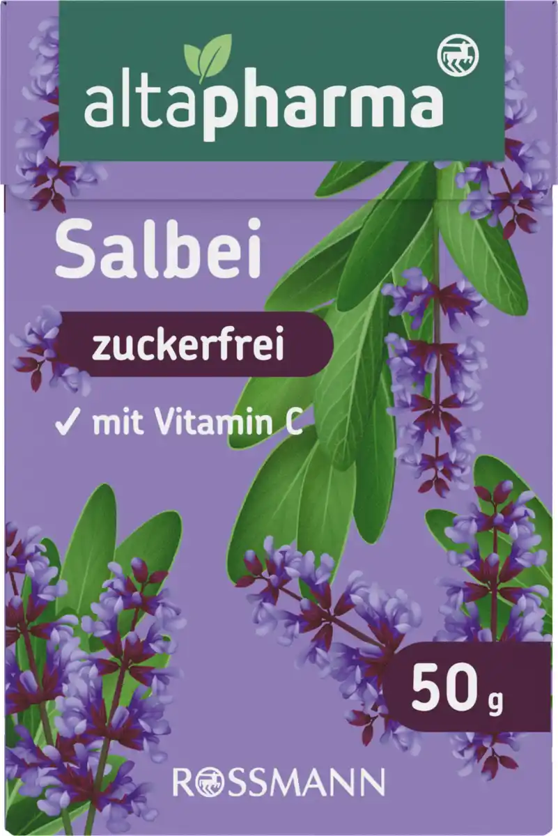 Bild 1 von altapharma Salbei Bonbons, 50 g