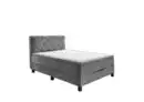 Bild 1 von Boxspringbett Lincoln 140 x 200 cm silber