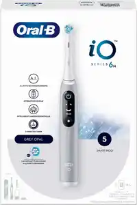 Oral-B Elektrische Zahnbürste iO Series 6 Grey Opal, 1 Stk