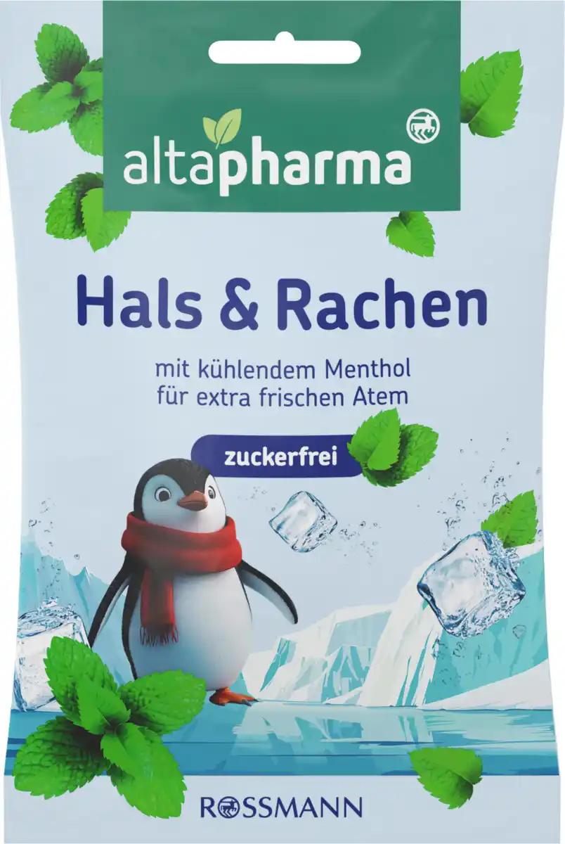 Bild 1 von altapharma Halsbonbons zuckerfrei, 75 g
