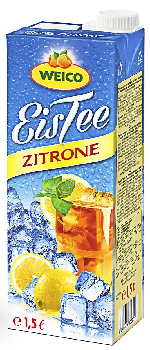 Bild 1 von Eistee "Zitrone" 1,5 Liter