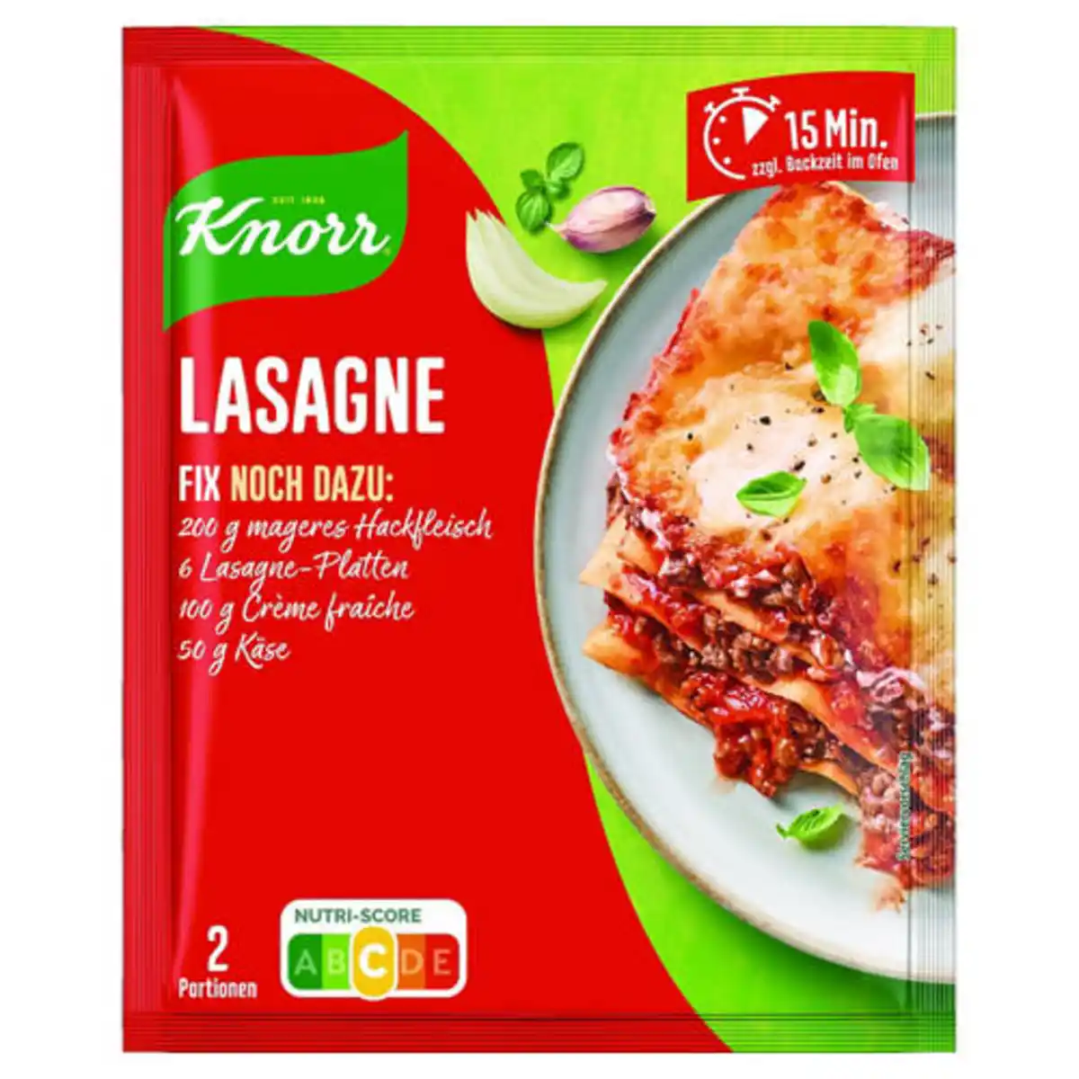 Bild 1 von KNORR Fix, Lasagne 52 g