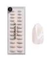 Bild 1 von DOONAILS Soft Gel Press Ons Short Almond Nude Marble, 0 Nude