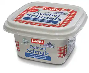 LARU Zwiebelschmalz Schweineschmalz mit knusprigen Röstzwiebeln