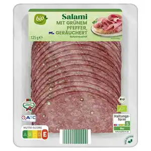 Bio-Salami 125 g, Pfeffer