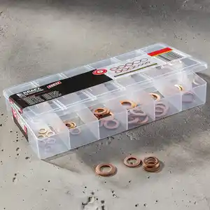 Kraft Werkzeuge Kupfer-Dichtringe 72-tlg.