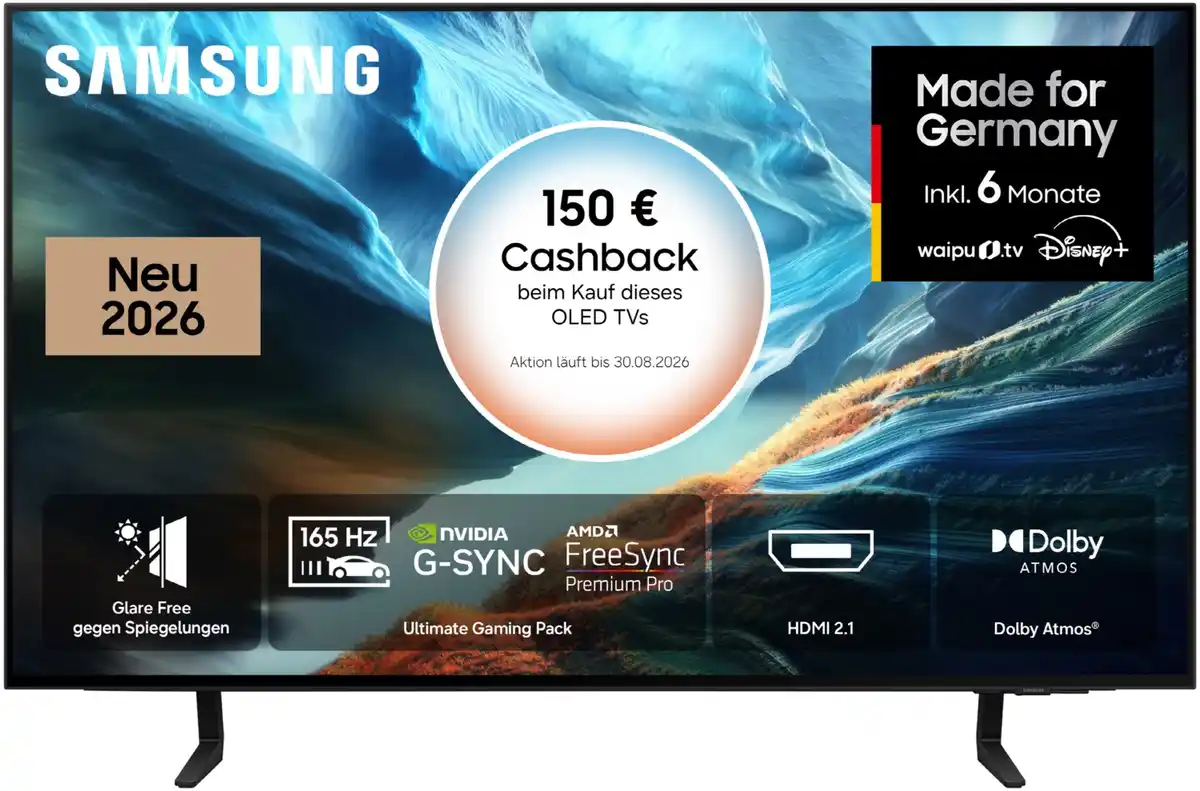 Bild 1 von GQ42S93HAE 105 cm (42") OLED Vision AI Smart TV graphitschwarz, 4K Ultra HD, Sprachsteuerung
