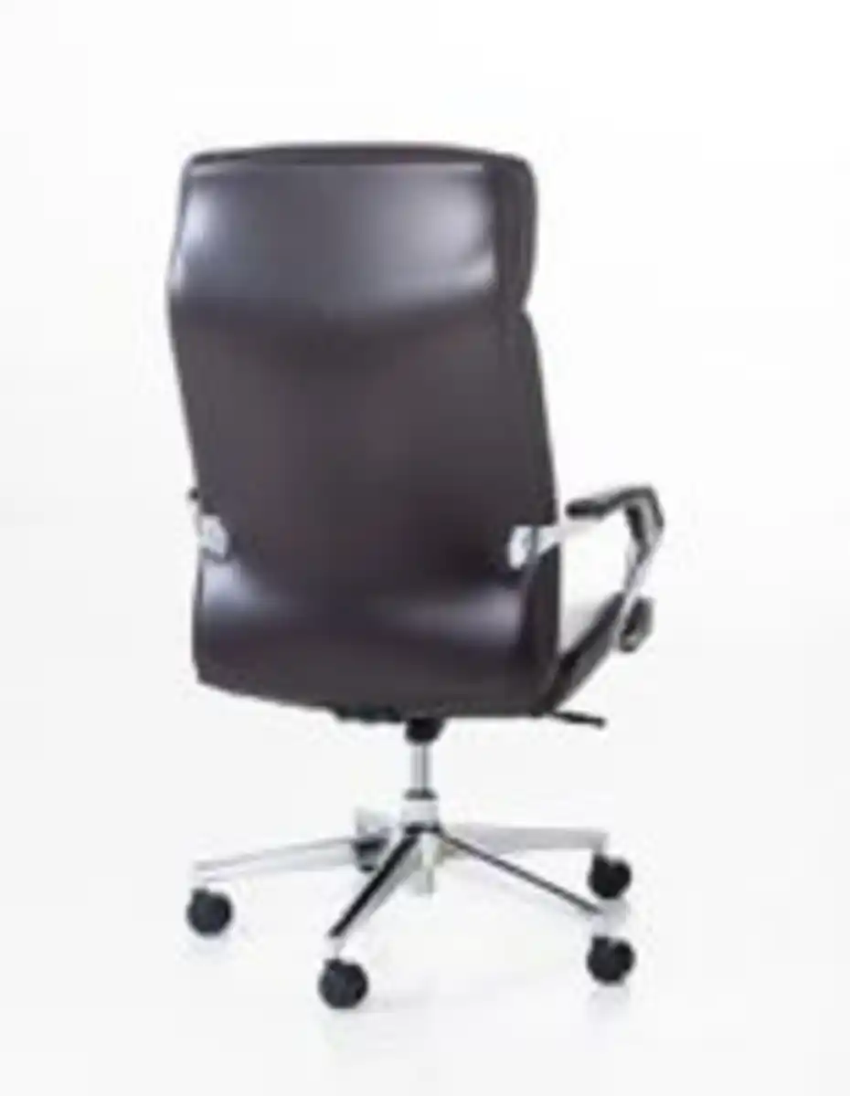 Bild 3 von Happy Home Bürostuhl mit gepolsterter  Armlehne - Braun