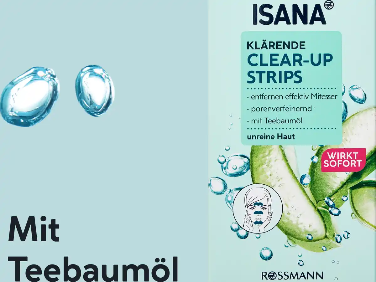 Bild 4 von ISANA antibakterielle Clear-up Strips
