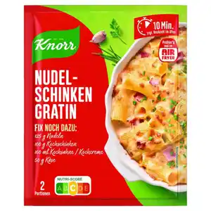 KNORR Fix, Nudel-Schinken-Gratin 32 g