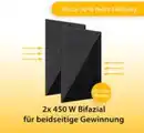 Bild 3 von VALE 900 Wp VALE Balkonkraftwerk Bifazial  - EcoFlow Stream Wechselrichter - 5m AC-Kabel