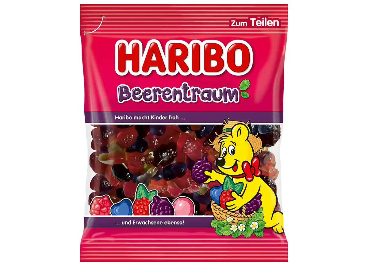 Bild 1 von Haribo Beerentraum Fruchtgummi mit Beerengeschmack