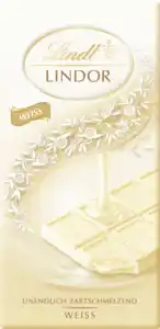 Lindt Lindor Tafel Weiß, 100 g