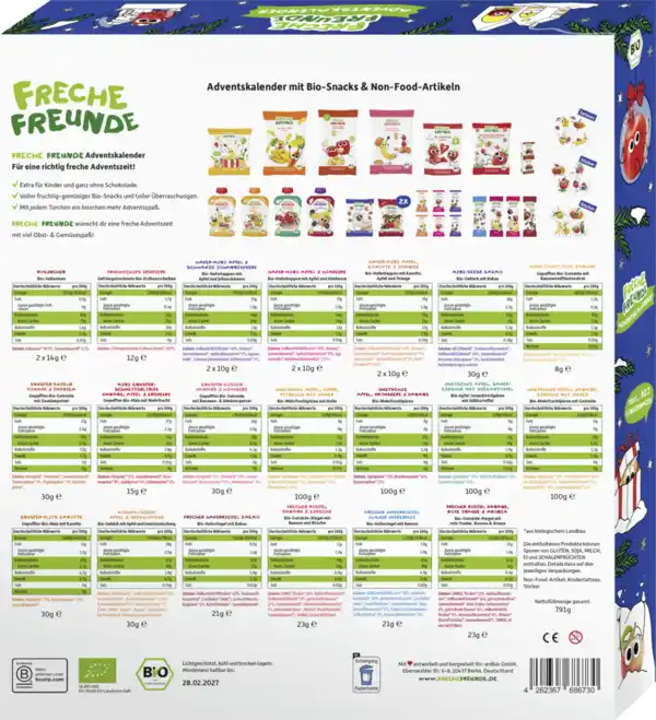Bild 2 von Freche Freunde Bio Freche Freunde Adventskalender 2026