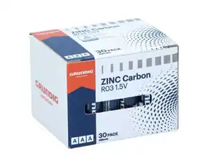 Grundig Batterien AAA, 30 Stück