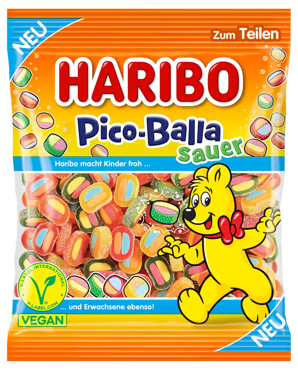 Bild 1 von Haribo Süßware Pico-Balla Sauer, 160 g