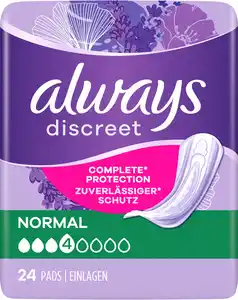 Always Discreet Einlagen Normal, 96 Stk