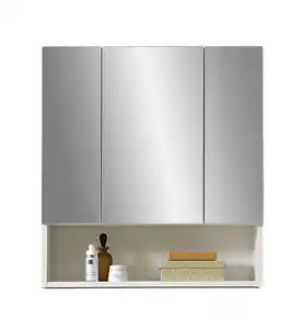 Spiegelschrank Liguria - Weiß NB - 65x74x20 cm