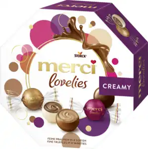 Storck Merci Lovelies Creamy, 185 g