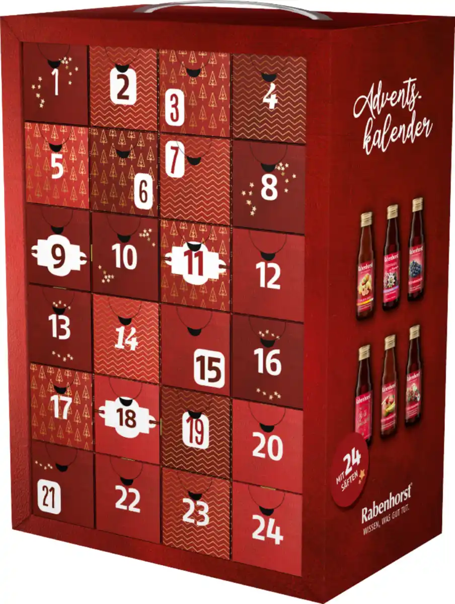 Bild 3 von Rabenhorst Minisäfte Adventskalender 2026, 3.000 ml