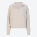 Bild 2 von Damen-Langarmshirt mit Polokragen aus Modal-Mix