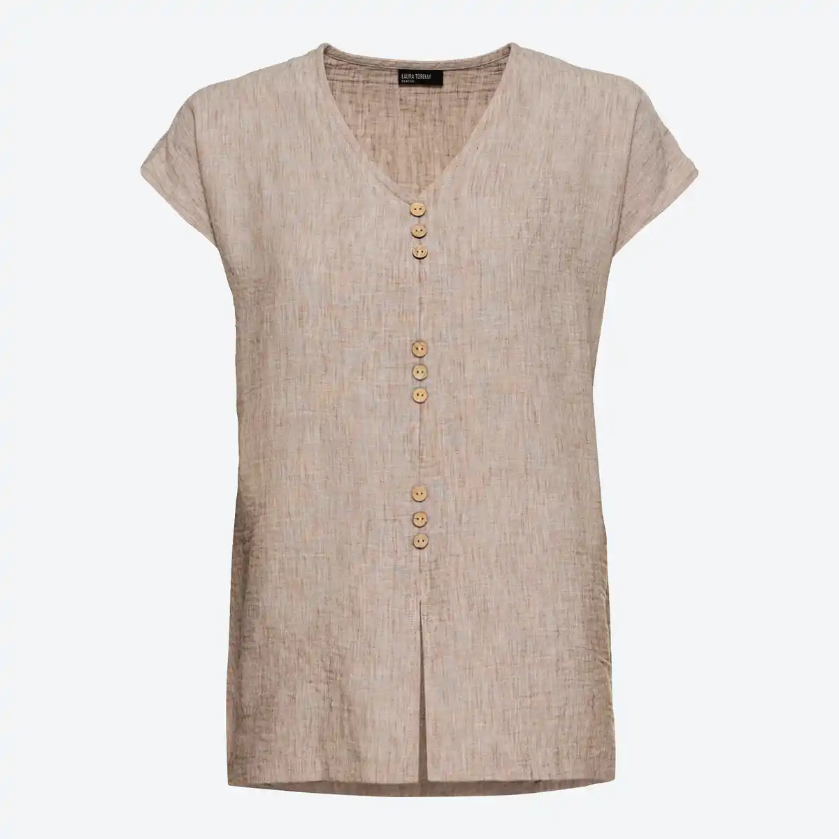 Bild 1 von Damen-Bluse mit V-Ausschnitt