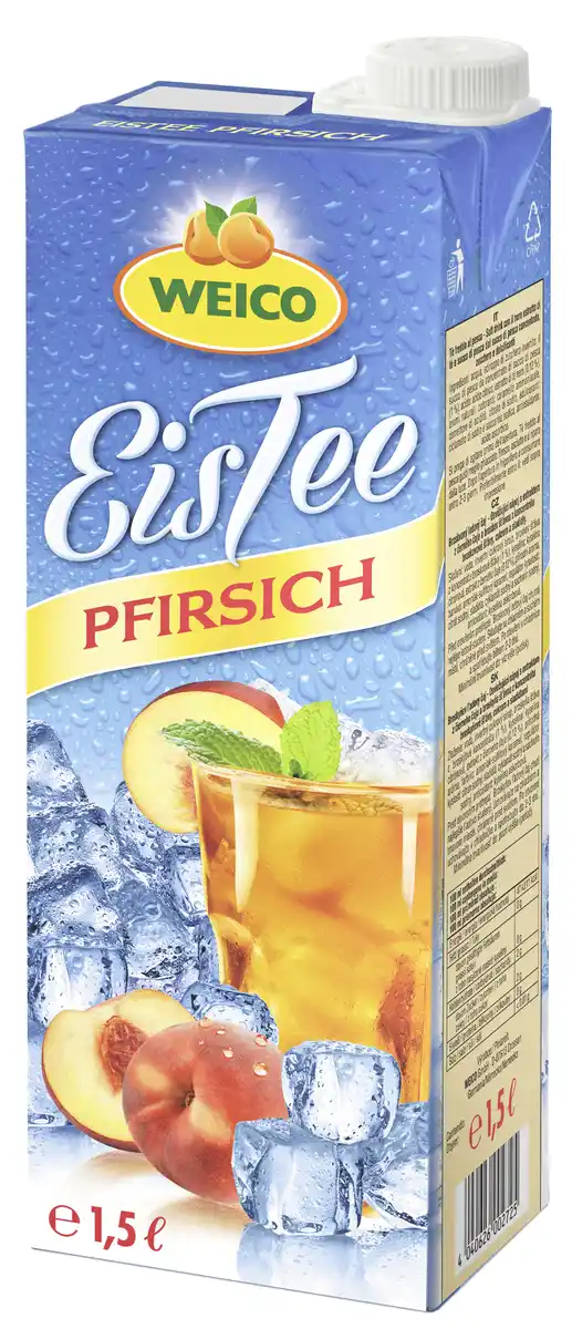Bild 1 von Eistee "Pfirsich" 1,5 Liter