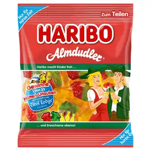 Haribo Fruchtgummi Fruchtgummi mit originalem Almdudler-Geschmack