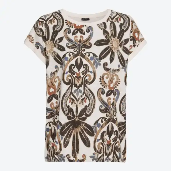 Bild 2 von Damen-T-Shirt mit Modal
