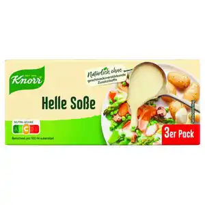 KNORR Basissauce 3 x 250 ml, Helle Soße