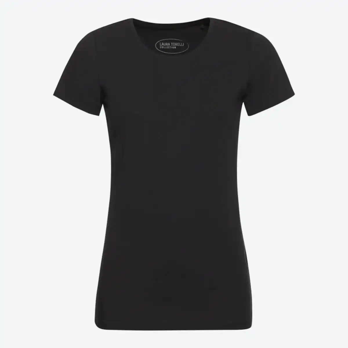 Bild 2 von Damen-T-Shirt mit Rundhalsausschnitt
