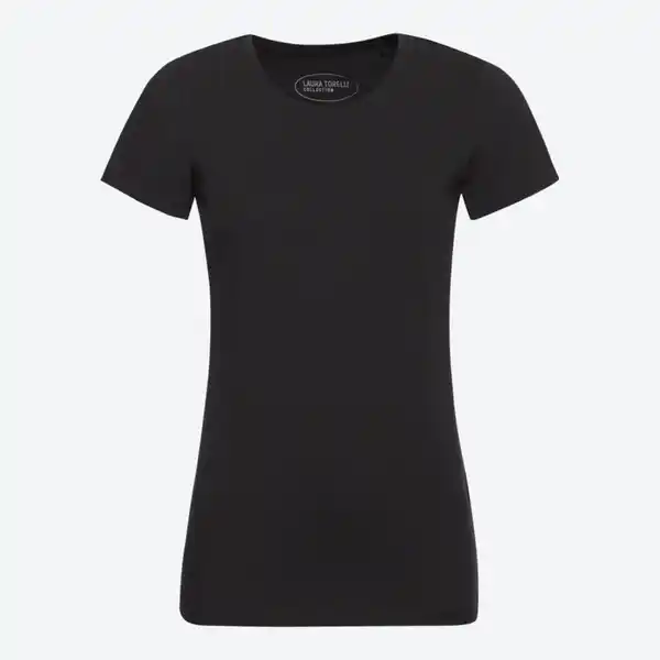 Bild 2 von Damen-T-Shirt mit Rundhalsausschnitt