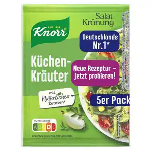 KNORR Salatkrönung 5er-Pack, Küchenkräuter