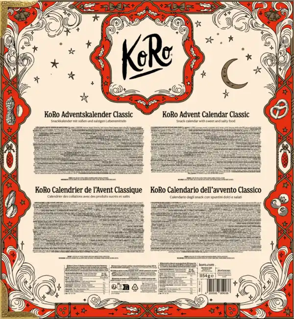 Bild 2 von KoRo KoRo Classic Adventskalender 2026