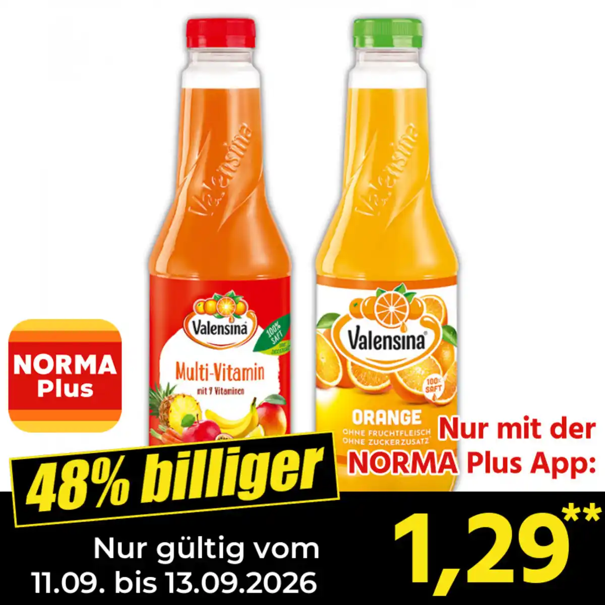 Bild 1 von Valensina Saft / Nektar