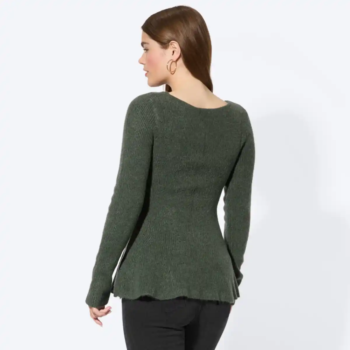Bild 4 von Damen-Pullover mit Schößchen
