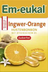 Em-eukal Minis Hustenbonbons Ingwer-Orange, 50 g
