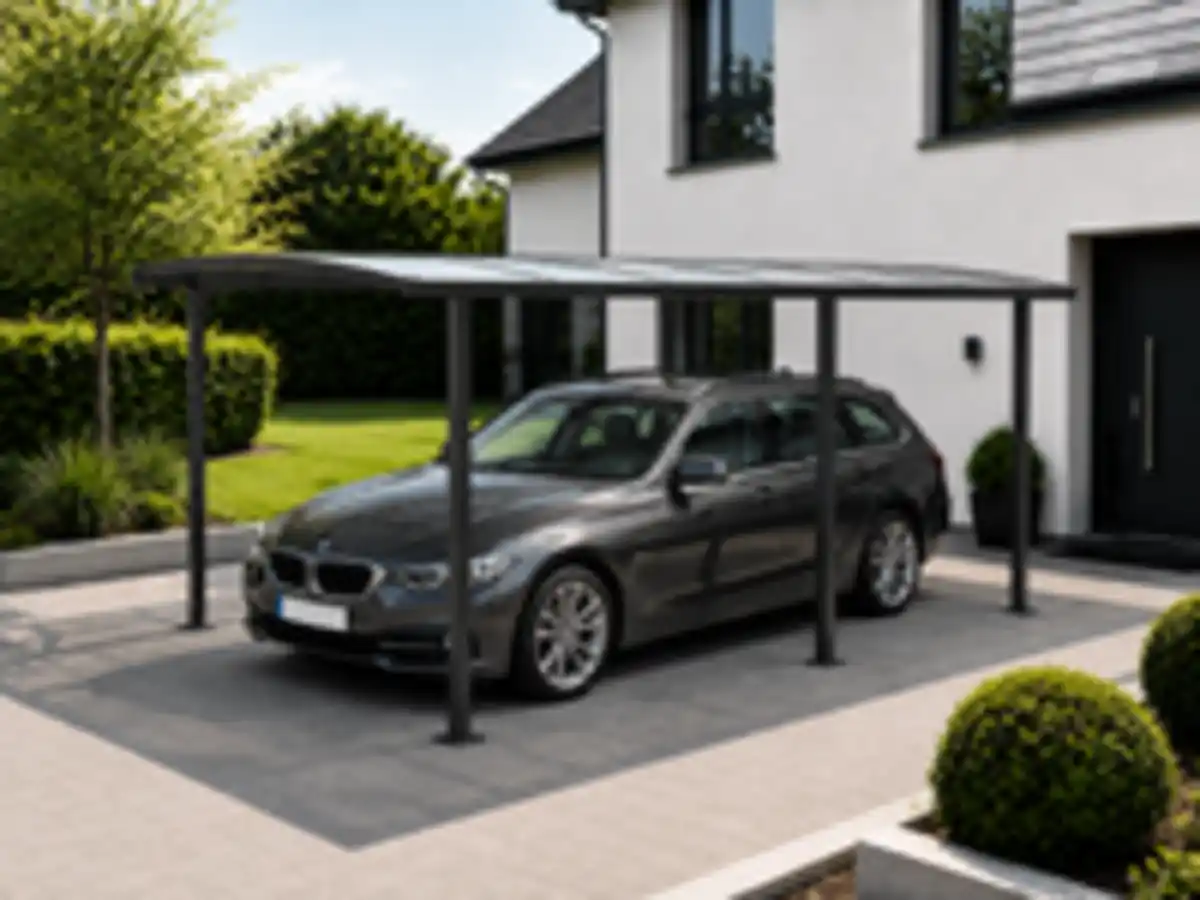 Bild 4 von CHILLROI Carport mit Bogendach, Saint-Tropez, ca. 503 x 328 x 211 cm - Anthrazit